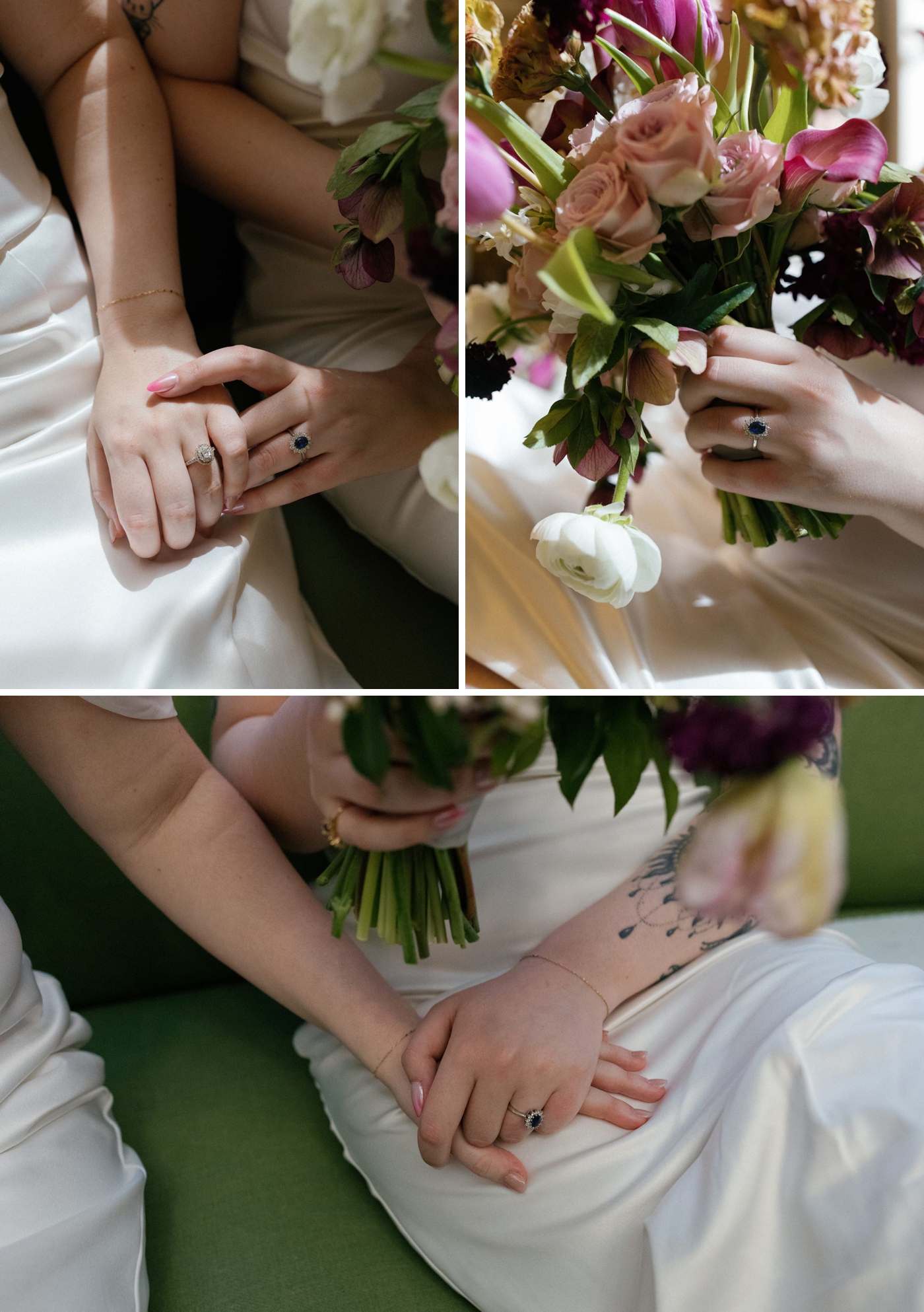 Elopement details for a ceremony at NYC City Hall