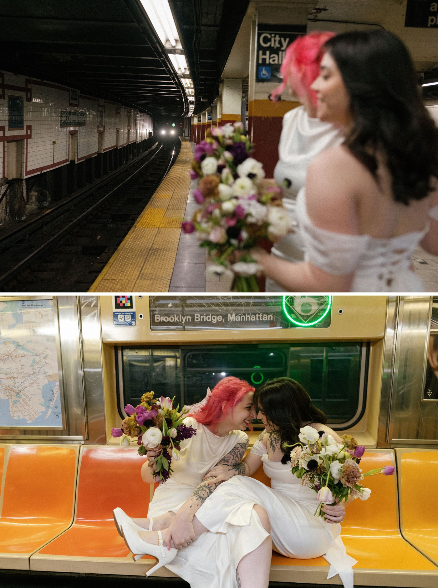 NYC Subway elopement photogrpahy