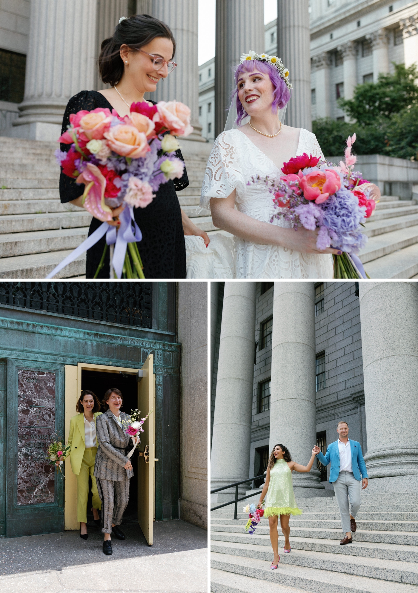 NYC City Hall Elopement outfits