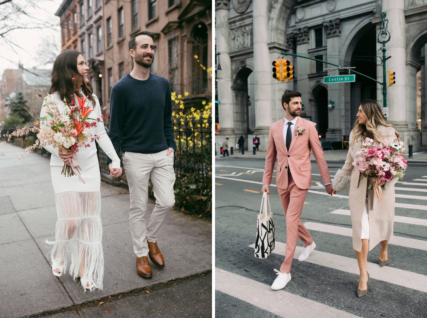 Unique fashion ideas for a NYC City Hall elopement
