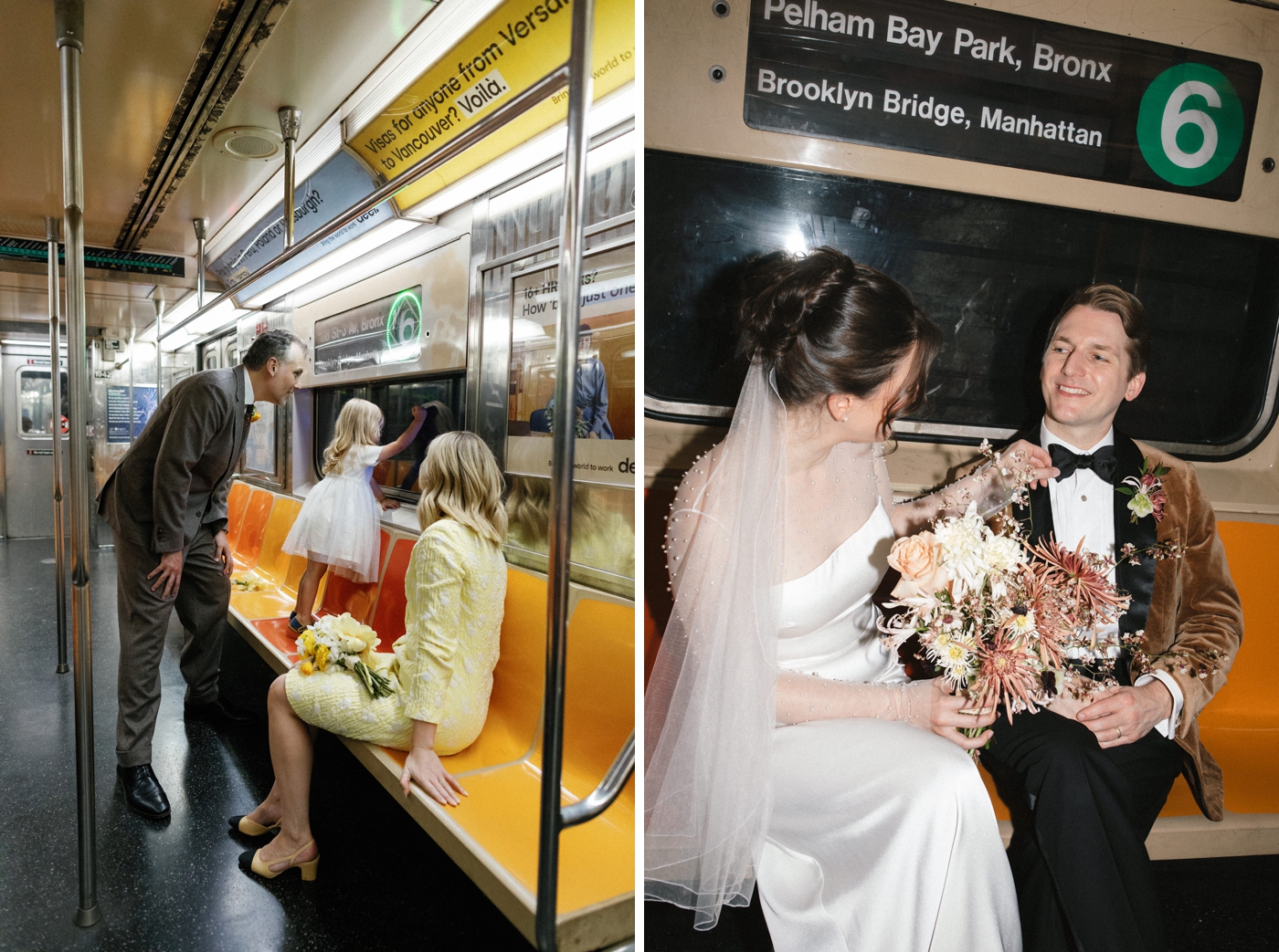 NYC Elopement photography by Sylvie Rosokoff