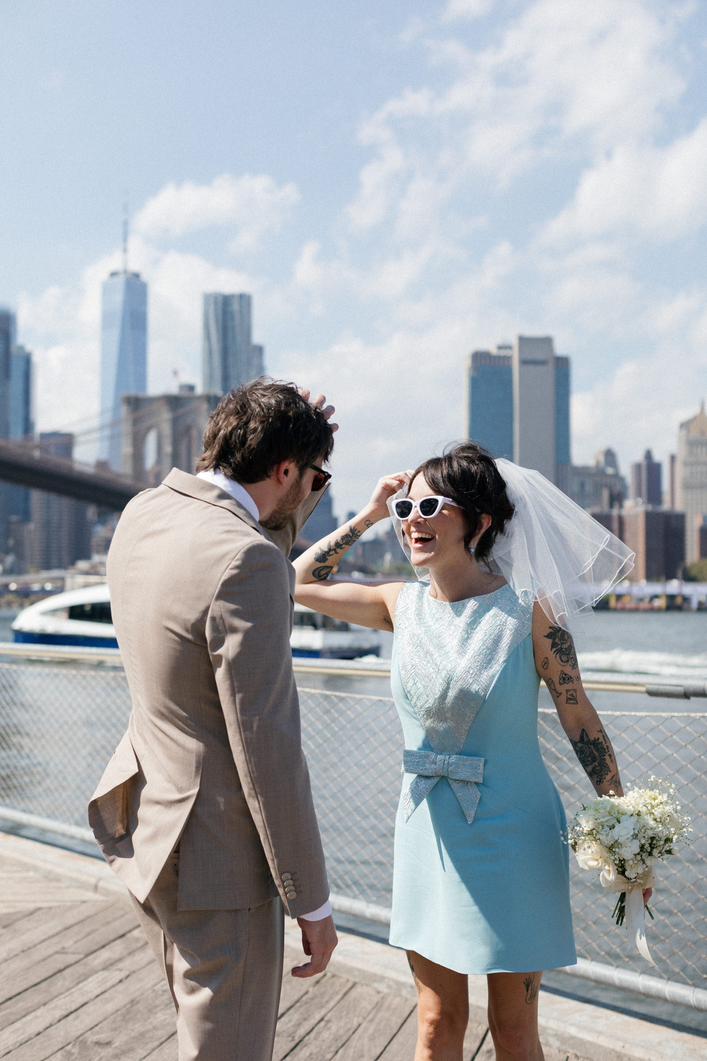 NYC Elopement Outfit