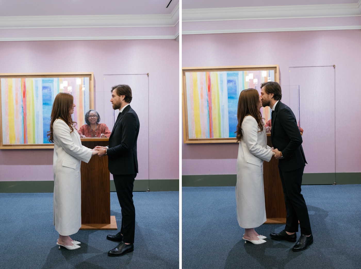 NYC City Hall Wedding Photography by Sylvie Rosokoff