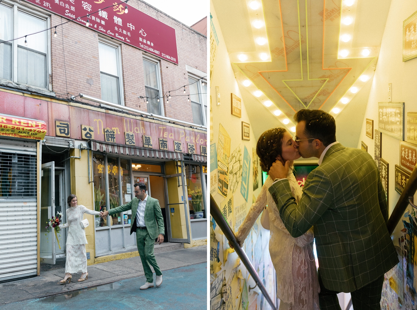 NYC Elopement photoshoot by Sylvie Rosokoff