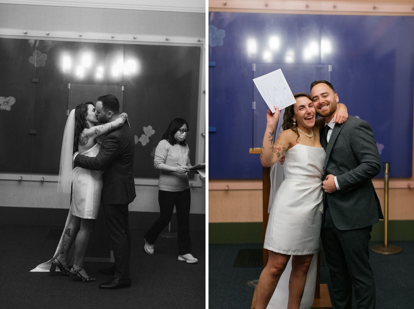 When to get your marriage license for a NYC elopement 